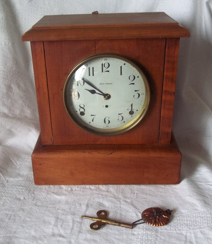 Antique seth thomas mantle - seth,