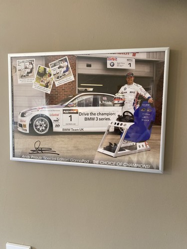 Wtcc andy priaulx signed - priaulx,