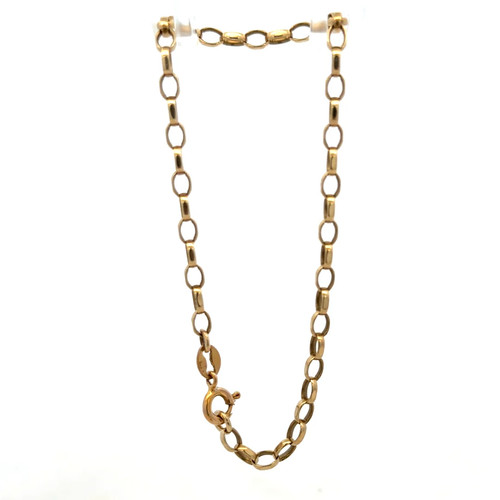 9ct yellow gold belcher