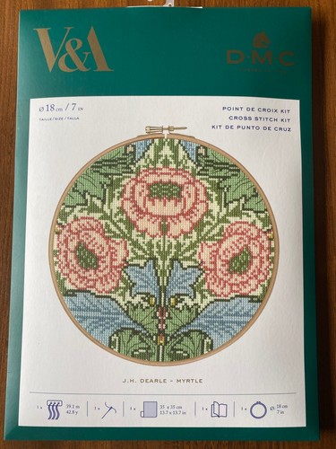 Dmc cross stitch kit jh - v&a,