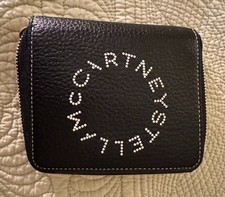 Stella McCartney Black Logo Wallet