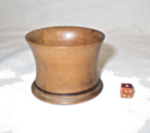 Vintage antique turned - turned, wooden