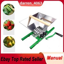 Hand Cranked Fruit and Apple