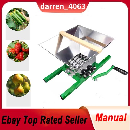 Hand cranked fruit and apple - hand,