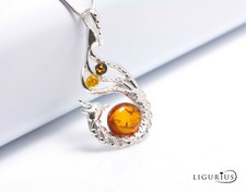 Natural Baltic Amber Sterling