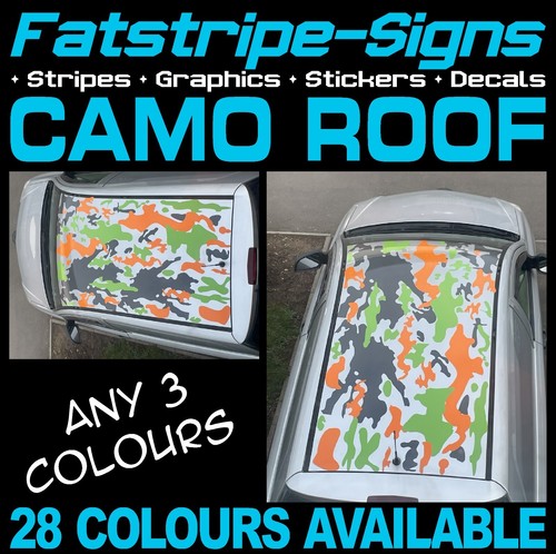 Full car roof camo - camo, kit