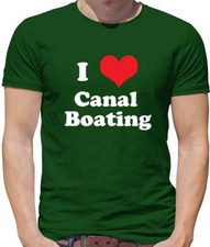 I Love Canal Boating - Mens