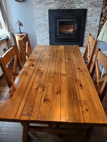Solid oak farmhouse kitchen - farmhouse,