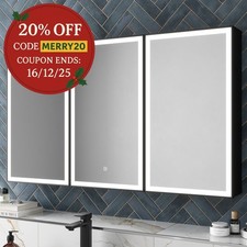 Triple Door LED Bathroom