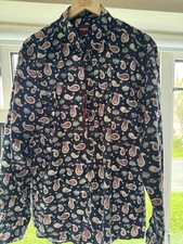 Mens LS Mod Paisley Shirt, XXL, BNWT