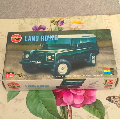 Airfix land rover grey - land, 1:43