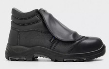 EUROTEC BLACK METATARSAL CHUKKA SAFETY BOOTS SIZE 7 EU 41 RRP £60.00