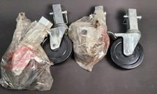 Set Of 4 Heavy Duty Rubber 5"