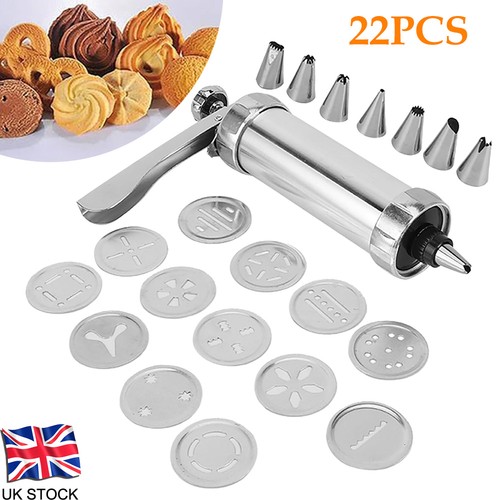 22pcs cookie biscuit press - cookie,