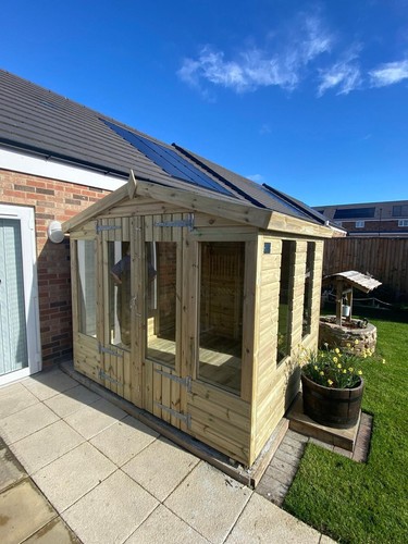 8x8 summerhouse heavy - summerhouse,