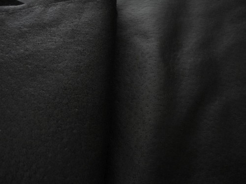 Jet black pigskin leather - pigskin,