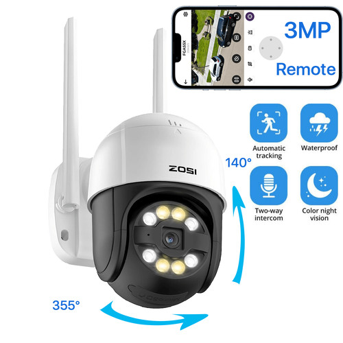 Zosi outdoor wireless wifi - zosi, 2k