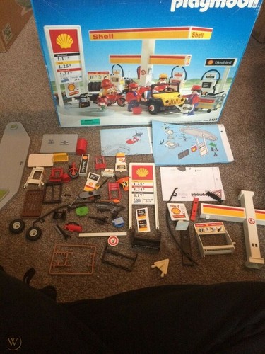 Playmobil shell gas - playmobil, station