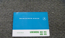 1970 1971 mercedes benz unimog - 1970-1971,