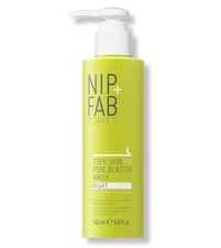 NIGHT FACE WASH:Nip + Fab Teen Skin Fix Pore Blaster With Salicyclic Acid.