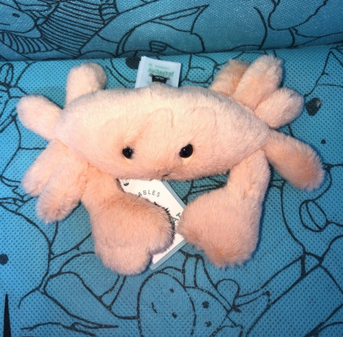 Jellycat fluffy crab 15cm - fluffy, –