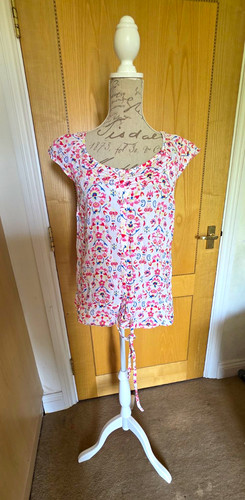 Mantaray pink white - mantaray, floral