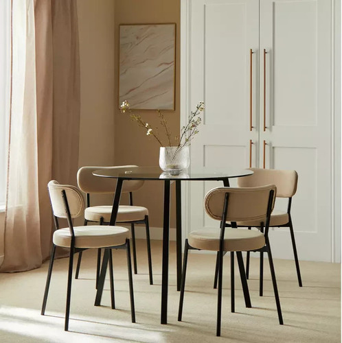 Home fyra glass dining - dining, &