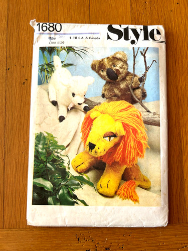 Vintage lamb lion - lamb,, koala