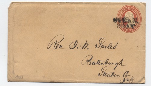 1853 nesbitt envleope steam - 1853,