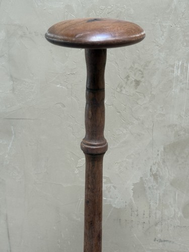 Antique turned wood milliners - wood,
