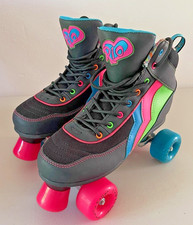 SFR Quad Rio Passion Roller Skates UK 7 EUR 40.5 With bag  Retro Womens