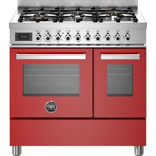 Bertazzoni PRO96L2EROT Professional Series 90cm Dual Fuel Range Cooker 6