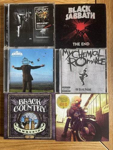 Job lot heavy rock cds - heavy,