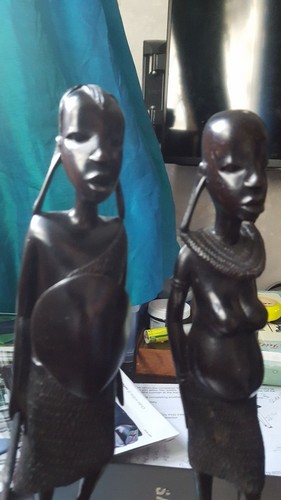African carving masai - , warrior