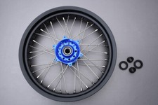 Blue supermoto spoked rim - supermoto,