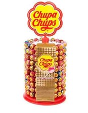 200 CHUPA CHUPS LOLLIES DISPLAY WHEEL STAND 200 ASSORTED LOLLIES Cheapest Around