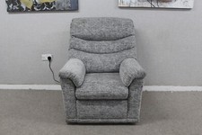 G Plan Malvern Ultima Slate Fabric Power Reclining Armchair RRP £2401