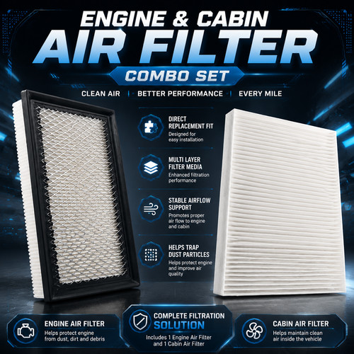 Engine and cabin - and, filter