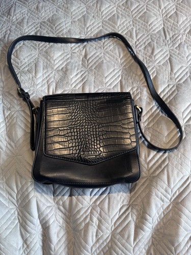 Fiorelli black croc embossed - black,