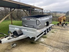 Toyota HILUX rear tub silver