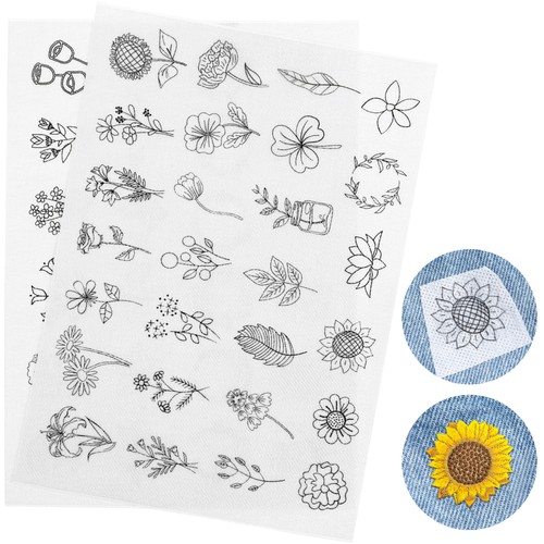 Sheets embroidery transfer - embroidery,
