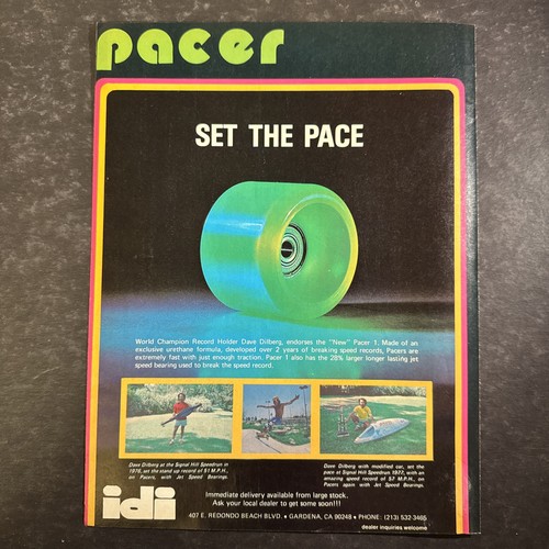1977 pacer skateboard - 1977,