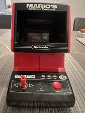 Rare Retro Mario Cement Factory Nintendo Table Top Game - Made in Japan