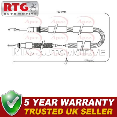 Rear left hand brake - left,