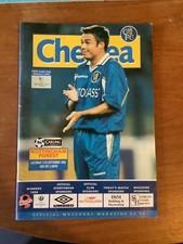 CHELSEA V NOTTINGHAM NOTTS FOREST 12 SEP 98 PREMIERSHIP PROGRAMME Z1