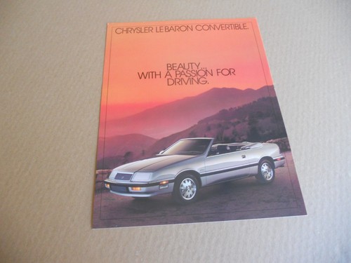 Nos original 1987 - nos, chrysler