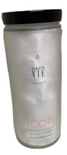 VIRGIN VIE ICON EFFERVESCENT BATH CUBES FOR SUGAR SWEET BATHING LARGE GLASS JAR 