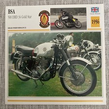 BSA 500 DBD 34 Gold Star 1956