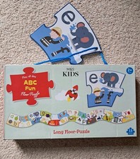 Age 2+ M&S Kids ABC Alphabet Jigsaw Puzzle, 13 Piece Long Floor Puzzle