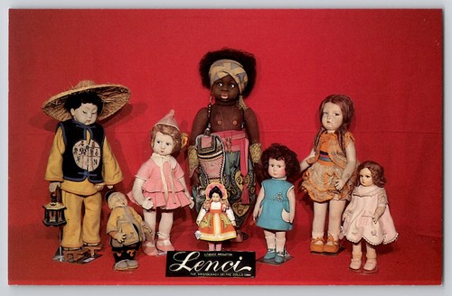 Lenci dolls display hobby - lenci, city